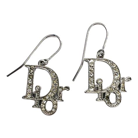 dior oblique earring|Dior Oblique Earring Set Silver.